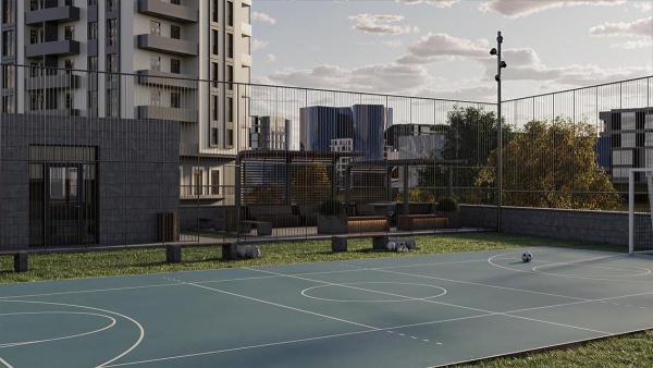 Arshakunyats complex. Football , basketball and tennis